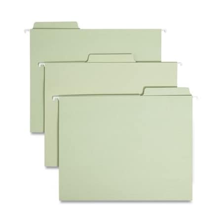 Smead Smead, FASTAB HANGING FOLDERS, LETTER SIZE, 1/3-CUT TAB, MOSS, 20PK 64082